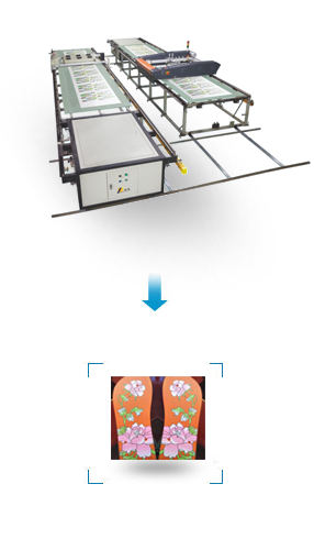 SPT Automatic Flat bed Silk Screen Printing Machine Picture