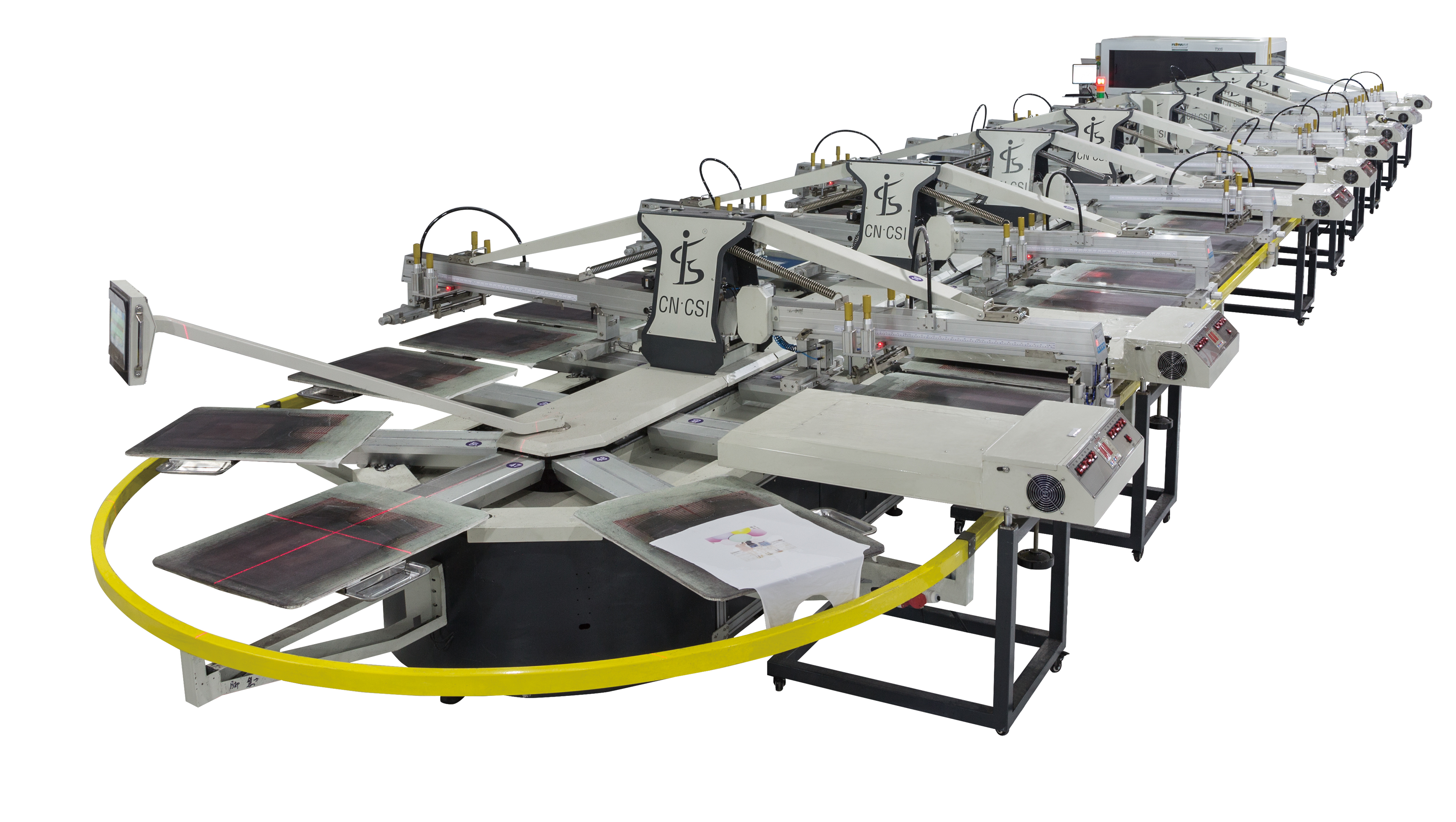 HZ320A-8 Full Servo Flexo Printing Machine